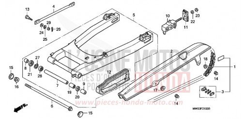 BRAS OSCILLANT CB750F2R de 1994